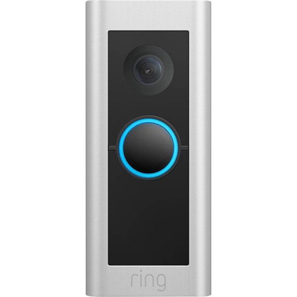 Ring Video Doorbell Pro 2 Smart WiFi Video Doorbell Wired, Satin Nickel B086Q54K53